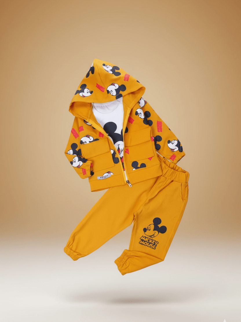 خرید ست لباس بچه‌گانه پسرانه میکی موس | مناسب 2 تا 7 سال